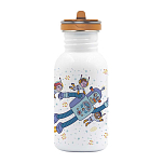 Laken BSFSP Стальная крышка Space Robot бутылка 500ml Бесцветный Multicolor