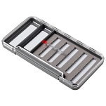 Greys 1593917 Slim WP Fly Dry Wet Коробка Для Приманок Grey