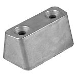 Цинковый анод Tecnoseal 00919 92x46x40мм трапециевидный для двигателей OMC Cobra