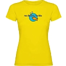 Купить Kruskis 11502302xxlk047 Футболка с коротким рукавом No Fishing No Life Yellow 30x25x2 2XL 7ft.ru в интернет магазине Семь Футов