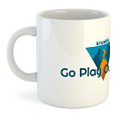 Купить Kruskis 42611C306 Кружка Go Play Outside 325ml  White 7ft.ru в интернет магазине Семь Футов