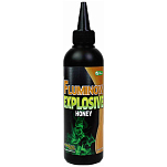 Pro elite baits C8434202 Fulminow Explosive Honey 200ml Добавки для жидкой приманки Золотистый Black
