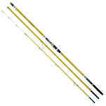 Cinnetic 8676-4.20 Record Booster XBR Flexi-Tip Hybrid Удочка Для Серфинга Желтый Yellow 4.20 m 