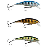 Kinetic E158-314-109 Buggy Bugger 80 Mm 8g Пескарь Многоцветный Blue Chrome