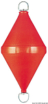 Бакен полый из полиэтилена с осью Osculati 33.168.01RO 320 x 800 мм 15 л 20 кг красный