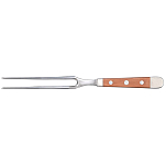 Gude B096/18 Alpha Вилка для мяса 18 См Коричневый Pear Wood