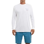 Pelagic 1015242003-WHT-M Футболка с длинным рукавом с защитой от ультрафиолета Aquatek Marlin Made White M