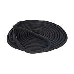 Plastimo P201881 Комплект швартового троса с плетеным огоном 7 m Черный Black 12 mm