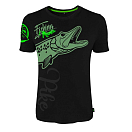 Купить Hotspot design 010000804 Футболка с коротким рукавом Fishing Mania Pike Черный Black XL 7ft.ru в интернет магазине Семь Футов