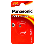 Panasonic SR-521EL/1B SR-521 EL Аккумуляторы Серебристый