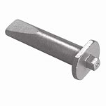 Tecnoseal 2626329 Zinc Маленький стержневой анод  Silver