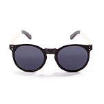 Ocean sunglasses 55600.1 Деревянные поляризованные солнцезащитные очки Lizard Black