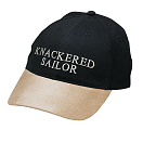 Купить Кепка яхтсмена с надписью "Knackered Sailor" Nauticalia 6223 универсальный размер из хлопка 7ft.ru в интернет магазине Семь Футов