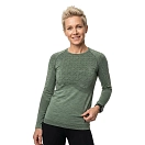 Купить Odlo 111201-40426-xl Базовый слой с длинным рукавом Slokar Pw 200 Hedge Green / Black 30x25x2 7ft.ru в интернет магазине Семь Футов
