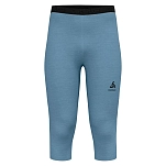 Odlo 112222-21117-M 3/4 базовые штаны The Performance Wool 150 Голубой Provincial Blue Melange / Black M