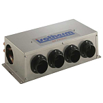 Webasto 6D03A1DH00000 10KW 12V Воздушный блок Бесцветный Silver / Black