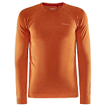 Craft CO1911157-B580000-XL Базовый слой с длинным рукавом Core Dry Active Comfort Оранжевый Chestnut XL