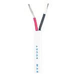 Ancor 639-122010 Сигнальный луженый лодочный кабель 30.5 M Белая White 0.51 mm2 