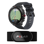 Polar 900110286 Часы Grit X2 Pro HR Черный  Black / Black S-L