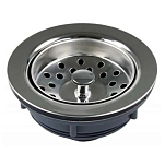 Jr products 342-95285 Сливная сетка для раковины Серебристый Chrome 88.90 x 101.60 mm
