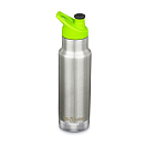 Купить Klean kanteen 1008782 Insulated Kid Classic Бутылка из нержавеющей стали 532ml Ребенок Спорт крышка Серебристый Brushed Stainless 7ft.ru в интернет магазине Семь Футов