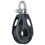 Harken 3246 100 Mm Шкив Черный  Black / Silver