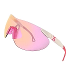 Спортивные очки с диоптриями HILX Domain Shiny White / Photochromic Red Mirror Lens, rx-562/hdm06204-dmxph10