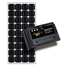 Купить Солнечная батарея LTC 2064 12/24 В 100 Вт 10 А с PWM регулятором 7ft.ru в интернет магазине Семь Футов
