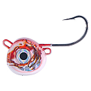 Купить Jatsui D4602726 Vertical Ball Paint Джиг-голова Серебристый Red 100 g 7ft.ru в интернет магазине Семь Футов