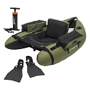 Купить Kinetic G292-105-OS лодка для живота Fish Hunter Combo Set Green / Black 7ft.ru в интернет магазине Семь Футов