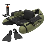 Kinetic G292-105-OS лодка для живота Fish Hunter Combo Set Green / Black