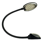 Euromarine 000462 12 LED Настольная лампа Серебристый Black 192 Lumens