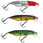 Mikado PWF-PE-11F-56 Wobbler Pike Пескарь 110 Mm 22g Многоцветный 56