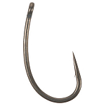 Carp spirit 34CSACS350066 Short Curve Shank Колючий Одноглазый Крючок Серый Grey 4 
