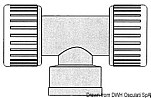 Тройник 90° 22 мм 1/2" тип "мама" для систем водопроводных фитингов Hydrofix до 70°C, Osculati 17.117.17