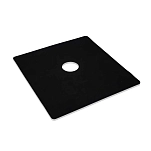 Blue ox 123-BXR9006 Противоскользящий коврик для фаркопа Black