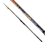 Falcon D0900756 Wild Super Cast Телескопическая удочка для серфинга Black / Gold 4.20 m