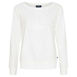 Sea ranch 23-6-100-1001-3XL Толстовка с капюшоном Jeanne Белая Pearl 3XL
