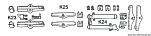 Kit K24 for C4 cable, 45.047.24