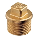 Купить Plastimo 13661 Запирающая заглушка с наружной резьбой Bronze 1/2´´ 7ft.ru в интернет магазине Семь Футов