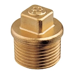 Plastimo 13661 Запирающая заглушка с наружной резьбой Bronze 1/2´´