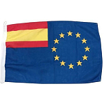 Goldenship GS73337 Флаг ЕЭС/Испании Голубой 30 x 45 cm 