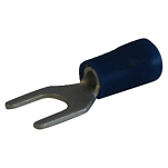 Talamex 14425529 Cable Вилка U 6 Единицы Голубой Blue 6 mm 