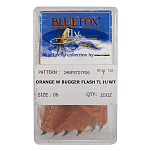 Blue fox 24BFST07F06 Wolly Bugger Flash Tail 6  Orange