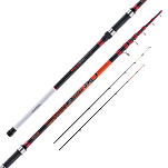 Falcon D0900776 Hannibal Boat Tele Нижняя Транспортировочная Штанга  Black / Orange / White 3.90 m