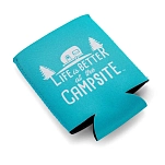 Camco 17-53249 Держатель для банок Life Is Better At The Campsite Teal