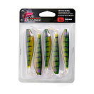 Купить Набор мягких приманок Fox rage Zander Pro Shad Ultra UV NZS023 100мм цвет Stickleback 7ft.ru в интернет магазине Семь Футов