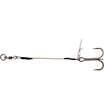Westin T59-408-118 Add-It Stinger Связанные Крючки 80 mm Серебристый Silver 1/0 