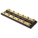 Купить Seachoice 50-13531 Terminal Block Черный  Black 6 Gang  7ft.ru в интернет магазине Семь Футов