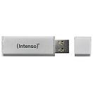 Купить Intenso 3521492 Alu Line 64GB Флешка Белая  Silver 64 GB  7ft.ru в интернет магазине Семь Футов